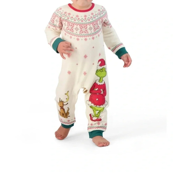 The Grinch Baby Coverall, Size 12 Months - Picture 2 of 8